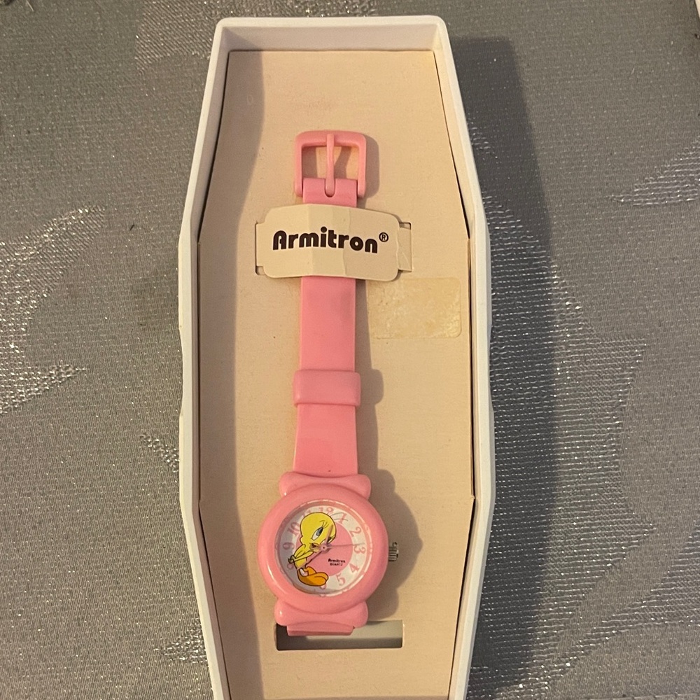 Armitron Pink Tweety Cartoon Character little girls  Watch